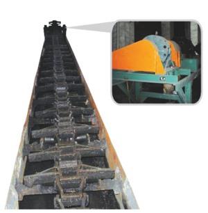 Slag removal machine
